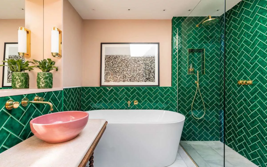 Зеленый Эмеральд плитка