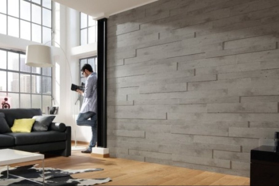 Панель МДФ Interior 3d дуб стоунвуд