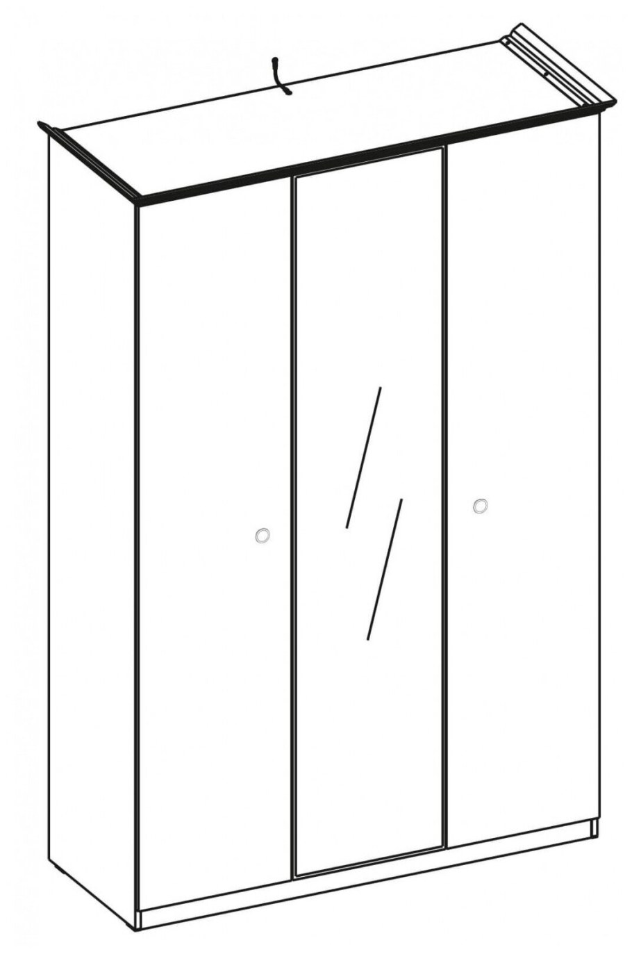 Cilek selena Gray шкаф