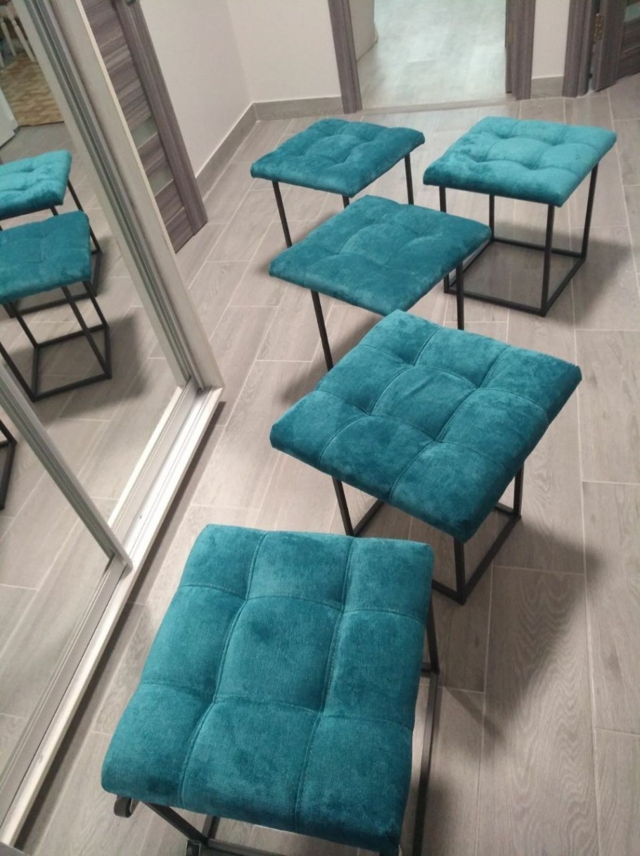 Пуф трансформер 5 в 1 бирюзовый