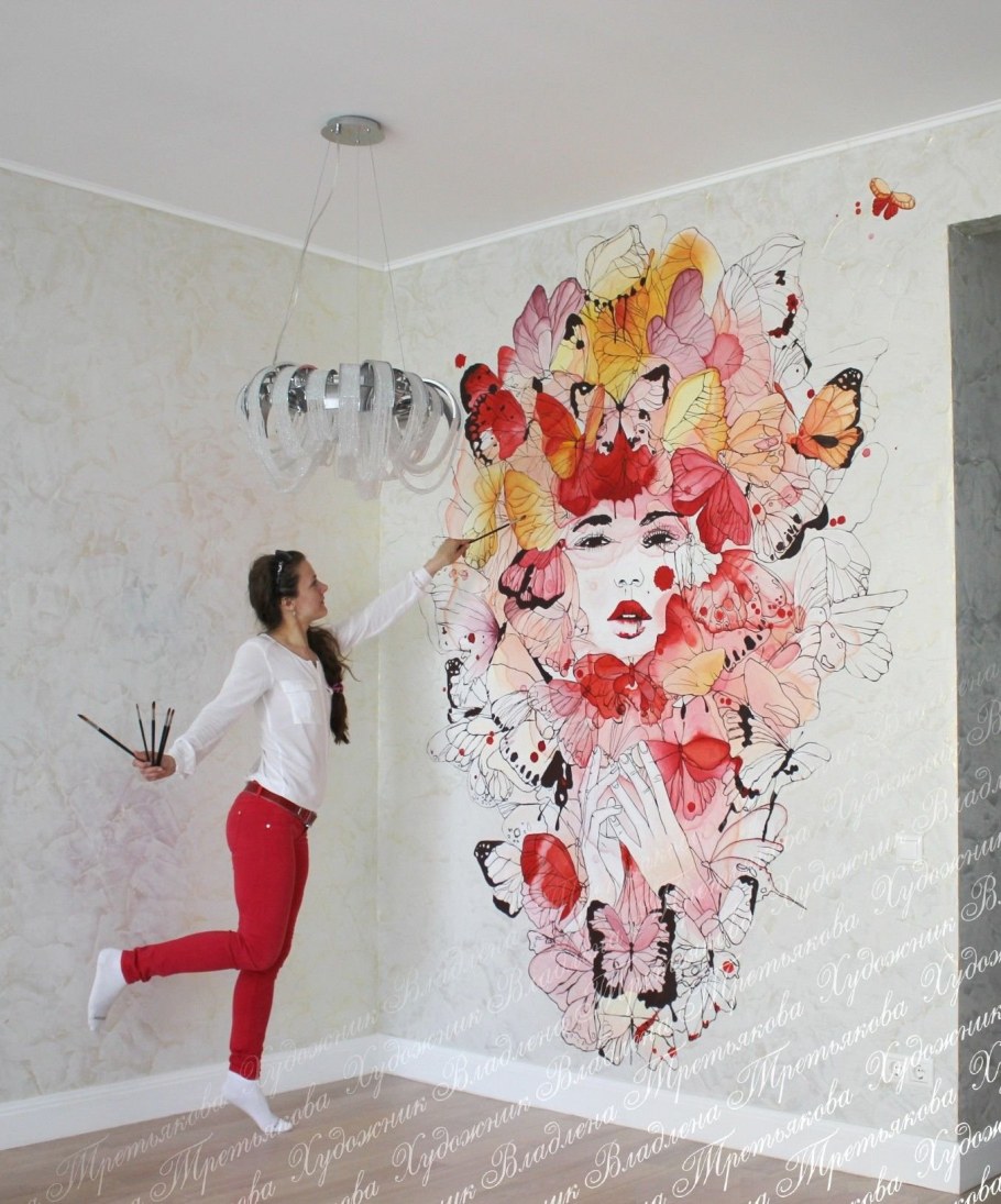 Разрисованные стены