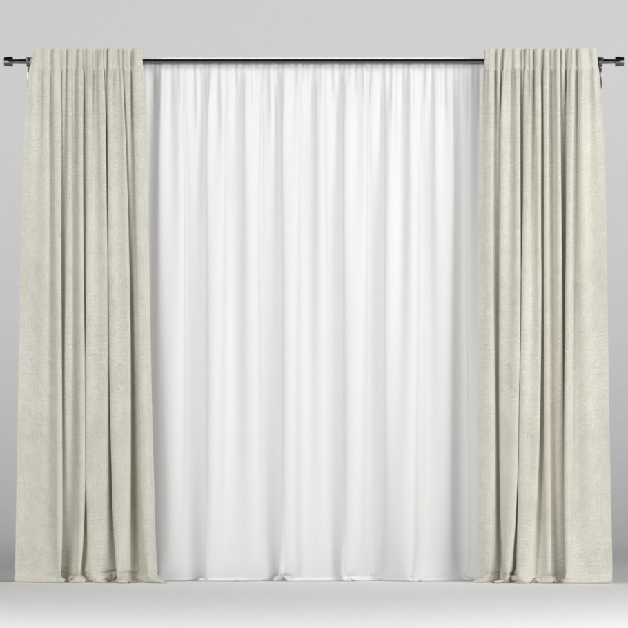 Шторы прямые