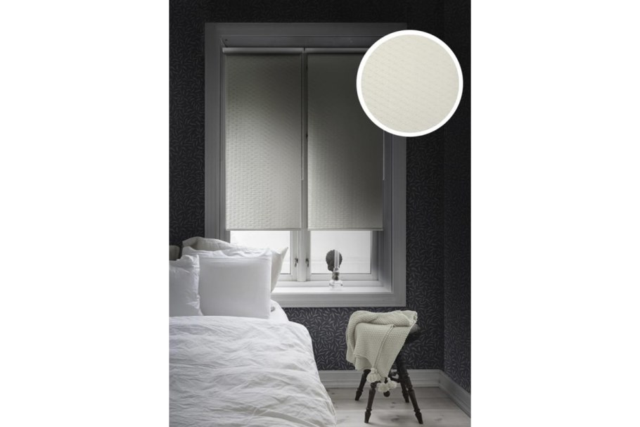 Рулонные шторы Blackout Диаманд крем 120х160