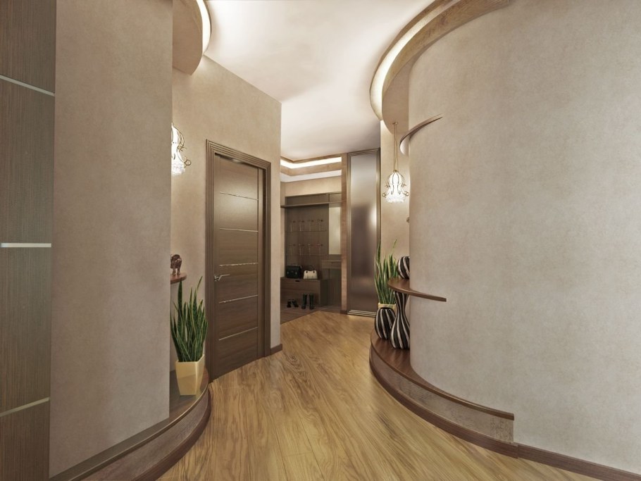 Потолок в коридоре