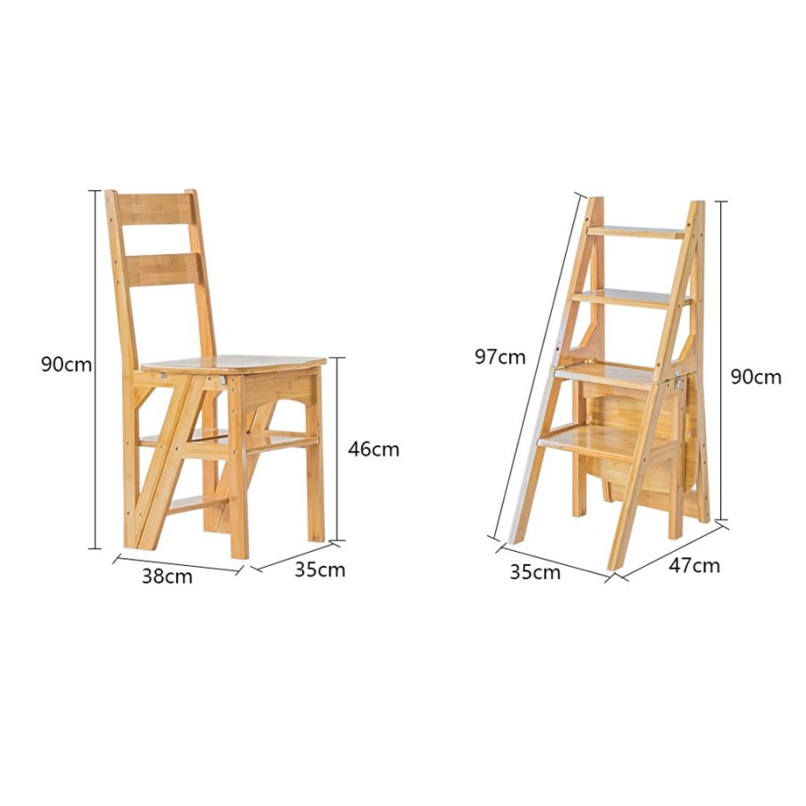 Табурет-стремянка в ортодоксальной проекции