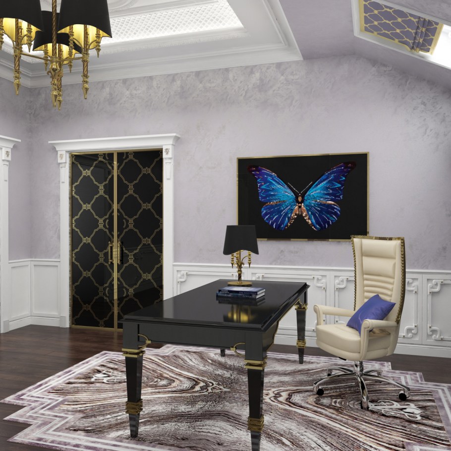 Рабочий стол в стиле арт деко