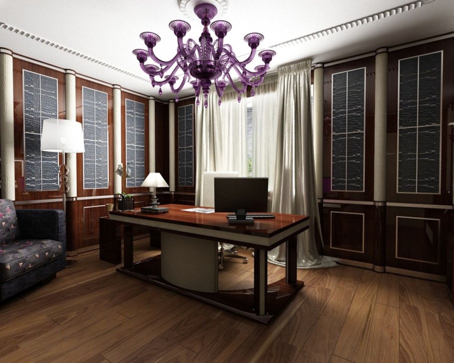 Ар деко интерьер кабинет