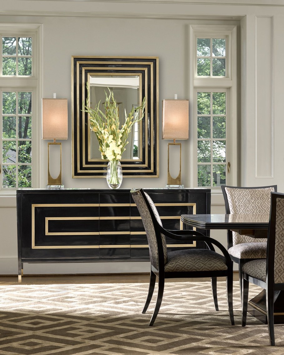 Растения в интерьере арт деко