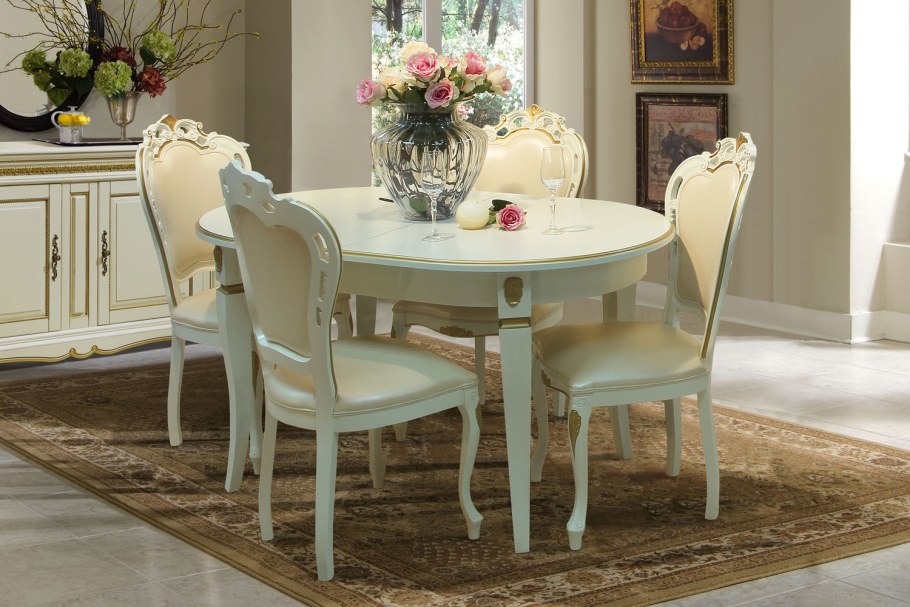 Стол Милана Пинскдрев слоновая кость