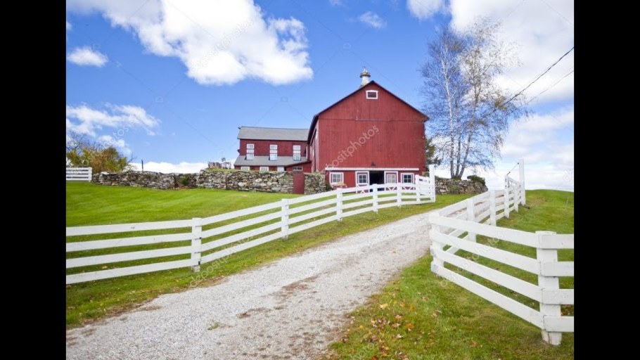 Типичная американская ферма