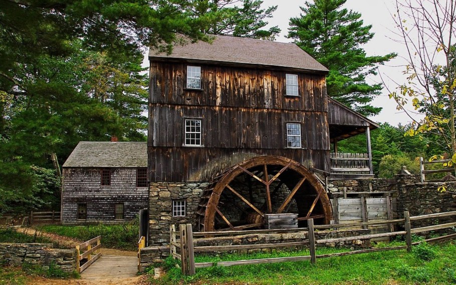 Водяная мельница Купцов Марковых
