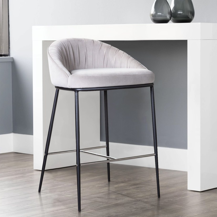 Стул полубарный Sally (60), графит/дерево