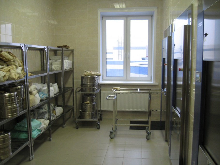 Стерильный склад ЦСО