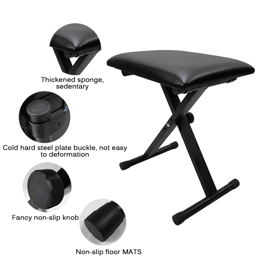 Стул для фортепиано регулируемый