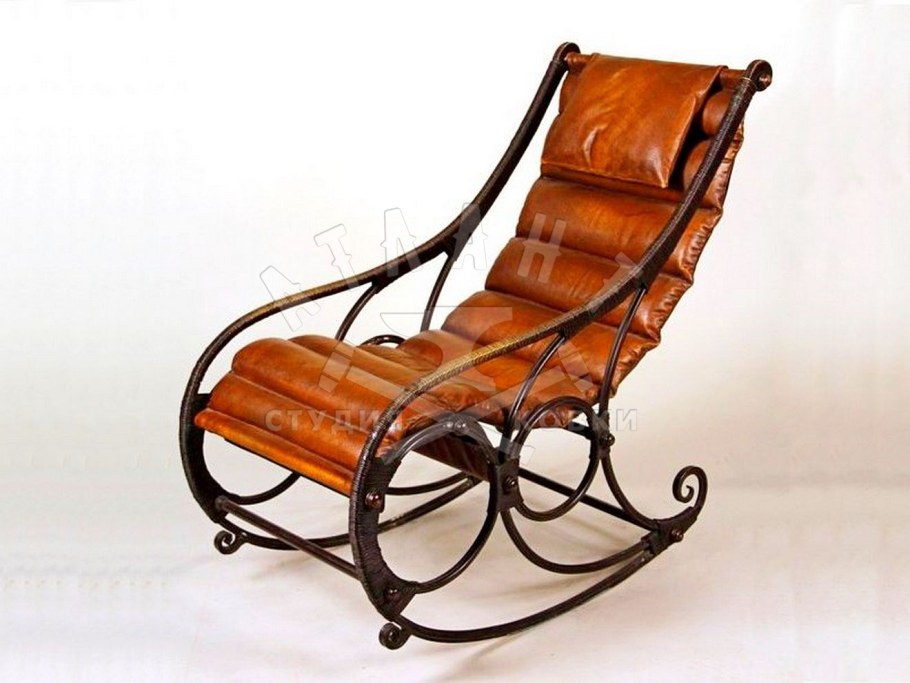 Кованые кресла качалки