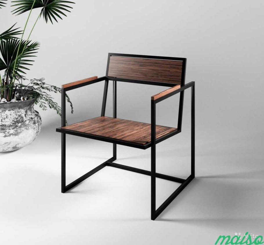 Стул кресло в стиле лофт