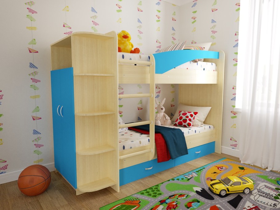 Кровать Радуга Техномебель