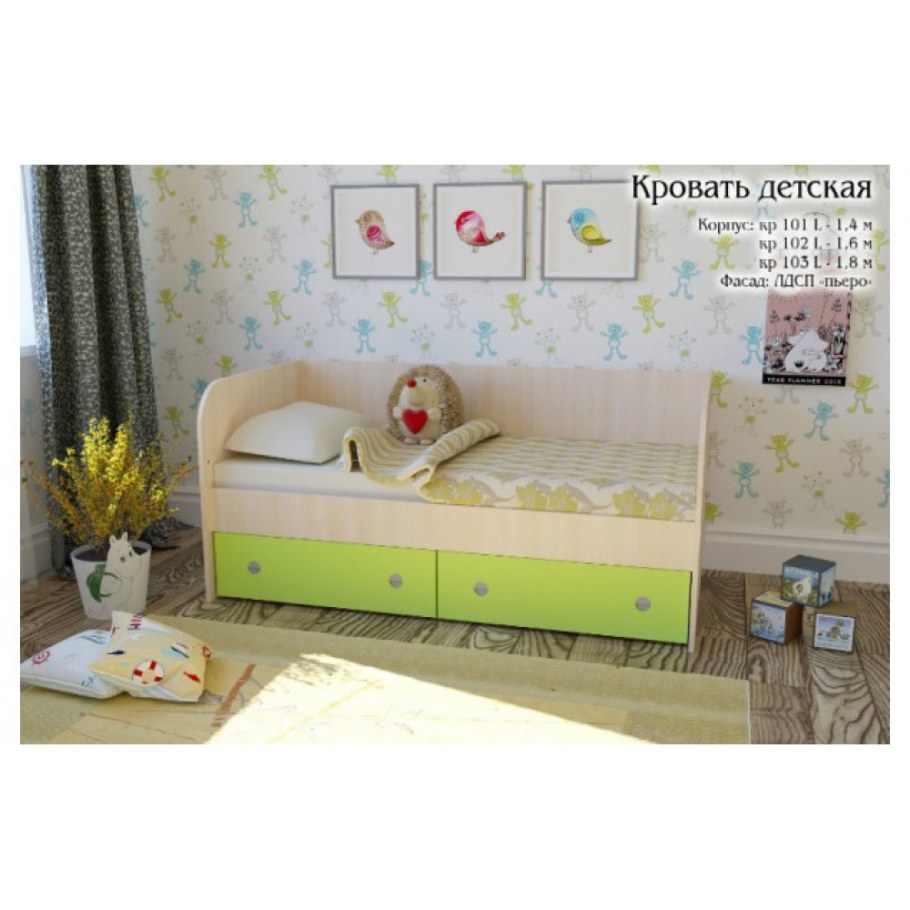 Кровать "Пьеро" 1.6