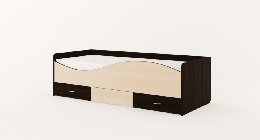 Кровать СЛАВМЕБЕЛЬ волна