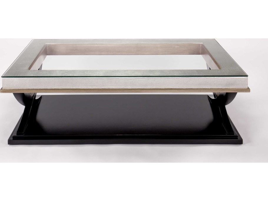 Журнальный столик из МДФ со стеклом