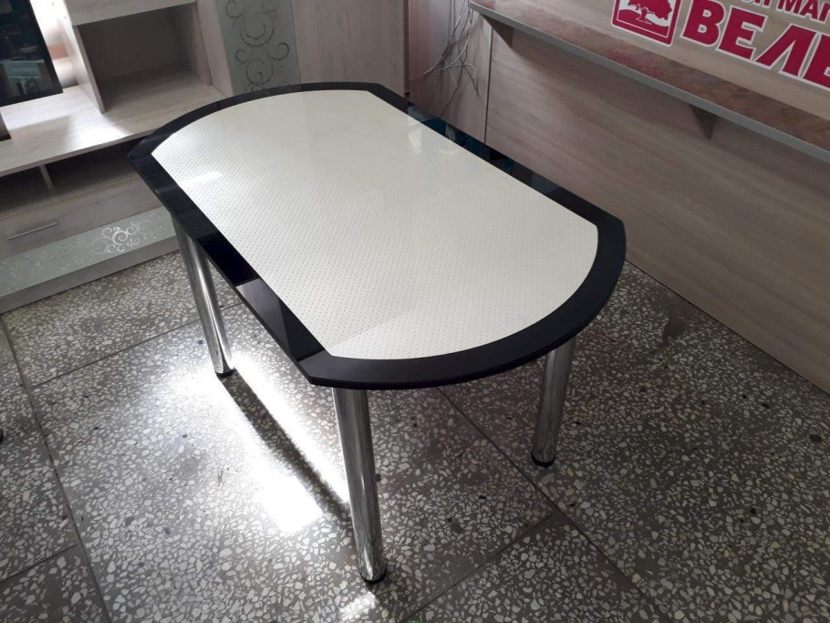 ОСК стол обеденный "Richy 733" (стекло) (180х90х75) белый