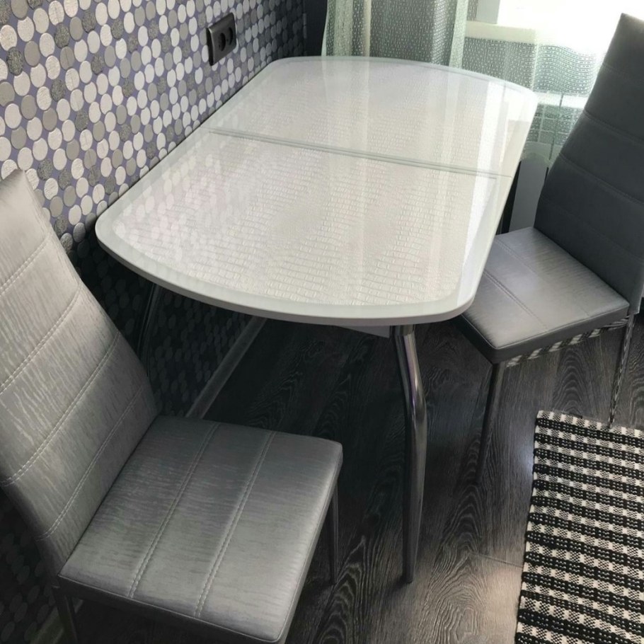 Стол Гала 13 белый Аллигатор