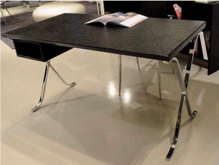 Кожаная столешница