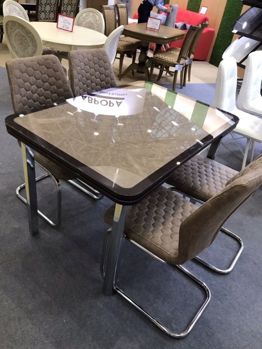 Стол Аврора Пекин кожа