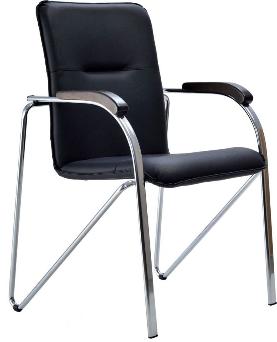 Конференц-кресло fa_Samba Silver кз черный