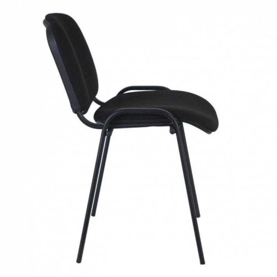 Стул Бюрократ виси черный черный c-11