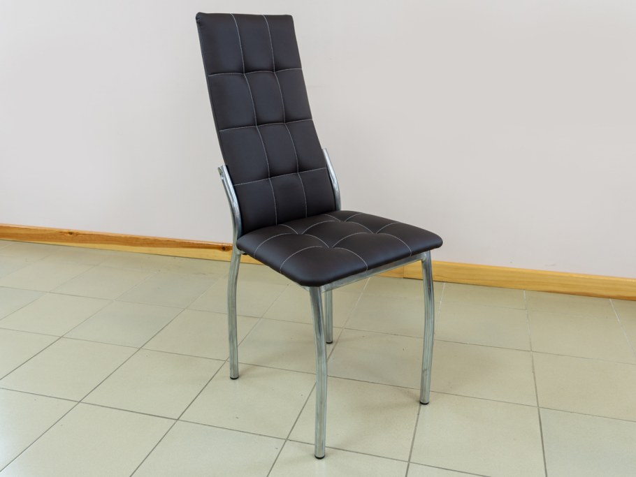 Асти-2 (стул) (кожзам нитро блек)// Аврора