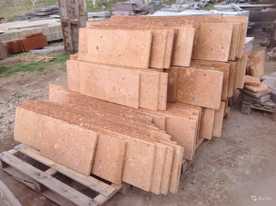 Армянский кирпич туф