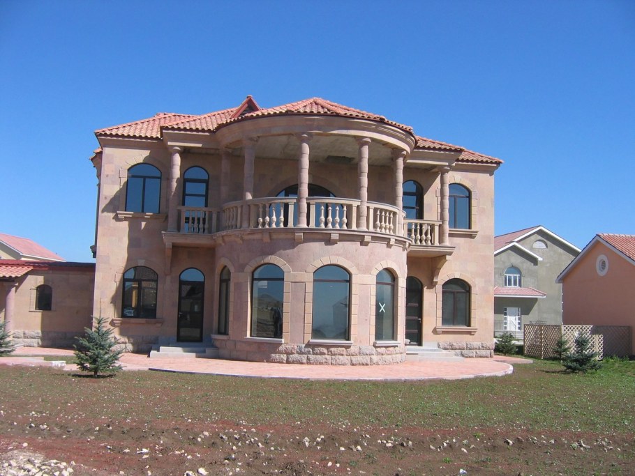 Фасад из туфа Армения