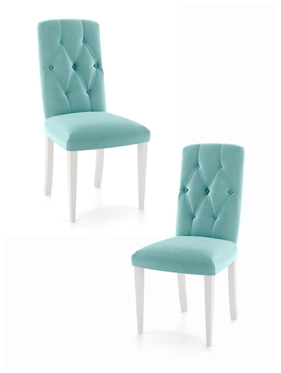 Стул СТОЛБЕРИ Ричи , каркас хром велюр Тиффани Антикоготь