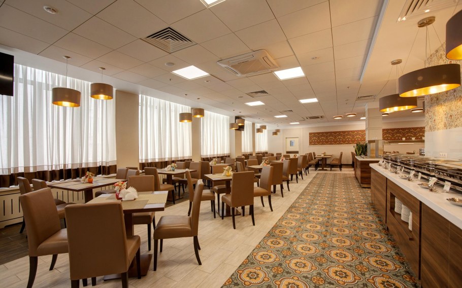 Калинка ресторан Москва отель салют