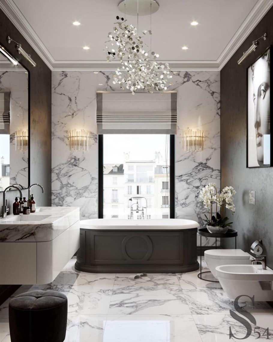 Модная ванная комната