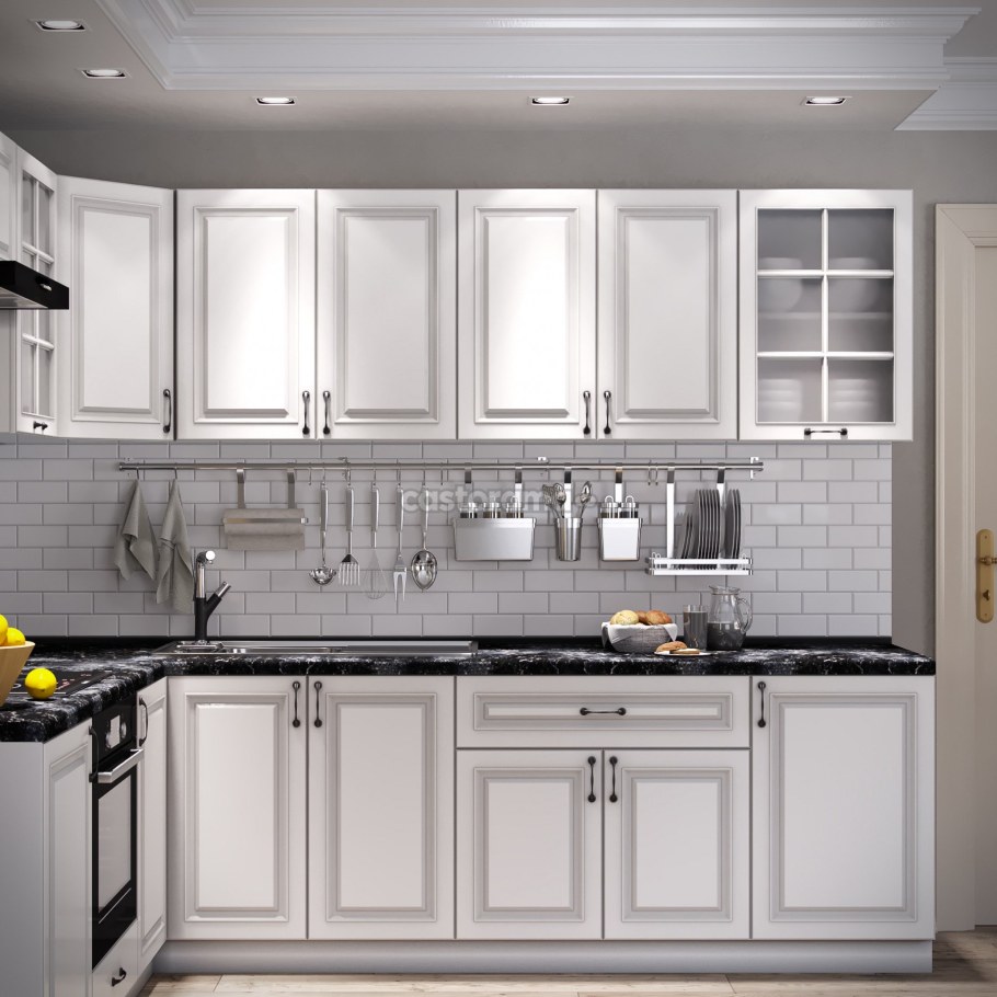 Кухня Мишель касторама белая