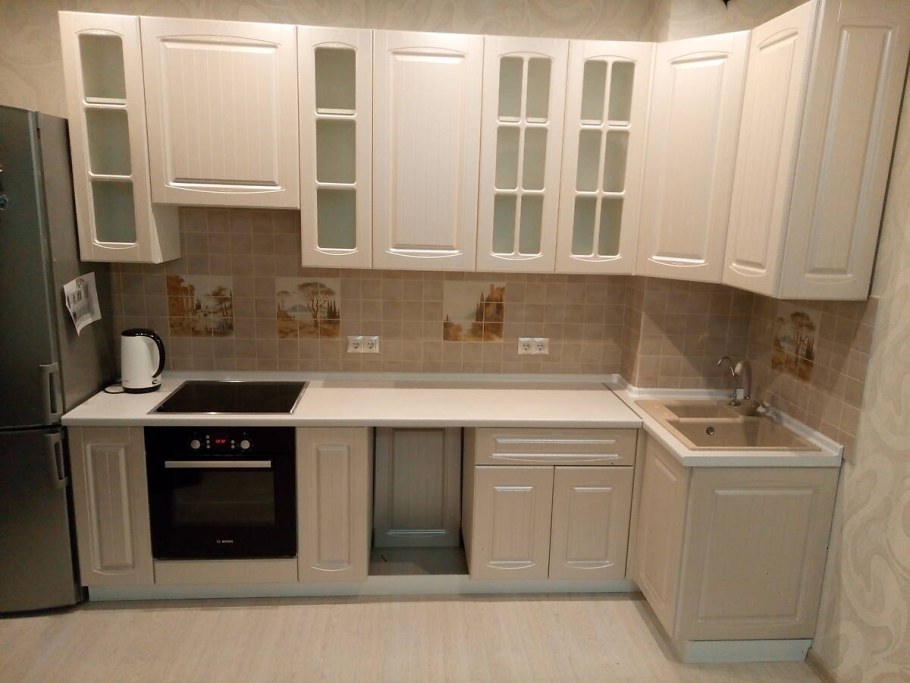 Кухня Мишель касторама белая