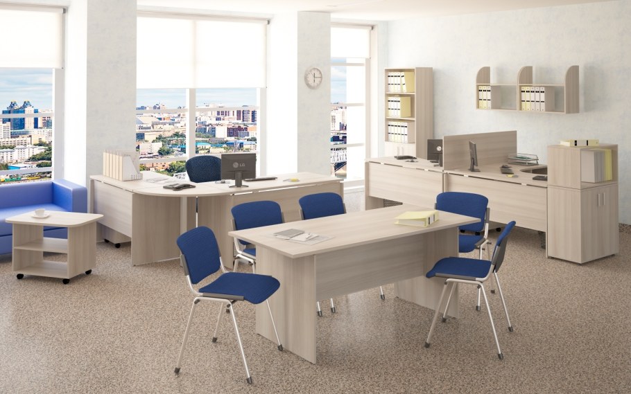 Яркая мебель для офиса