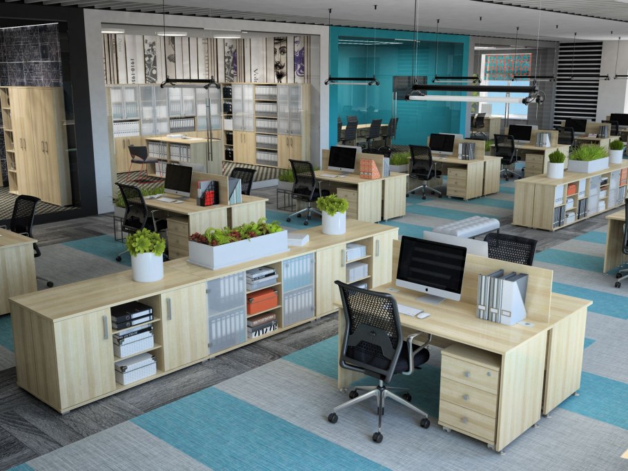 Офисная мебель опен Спейс