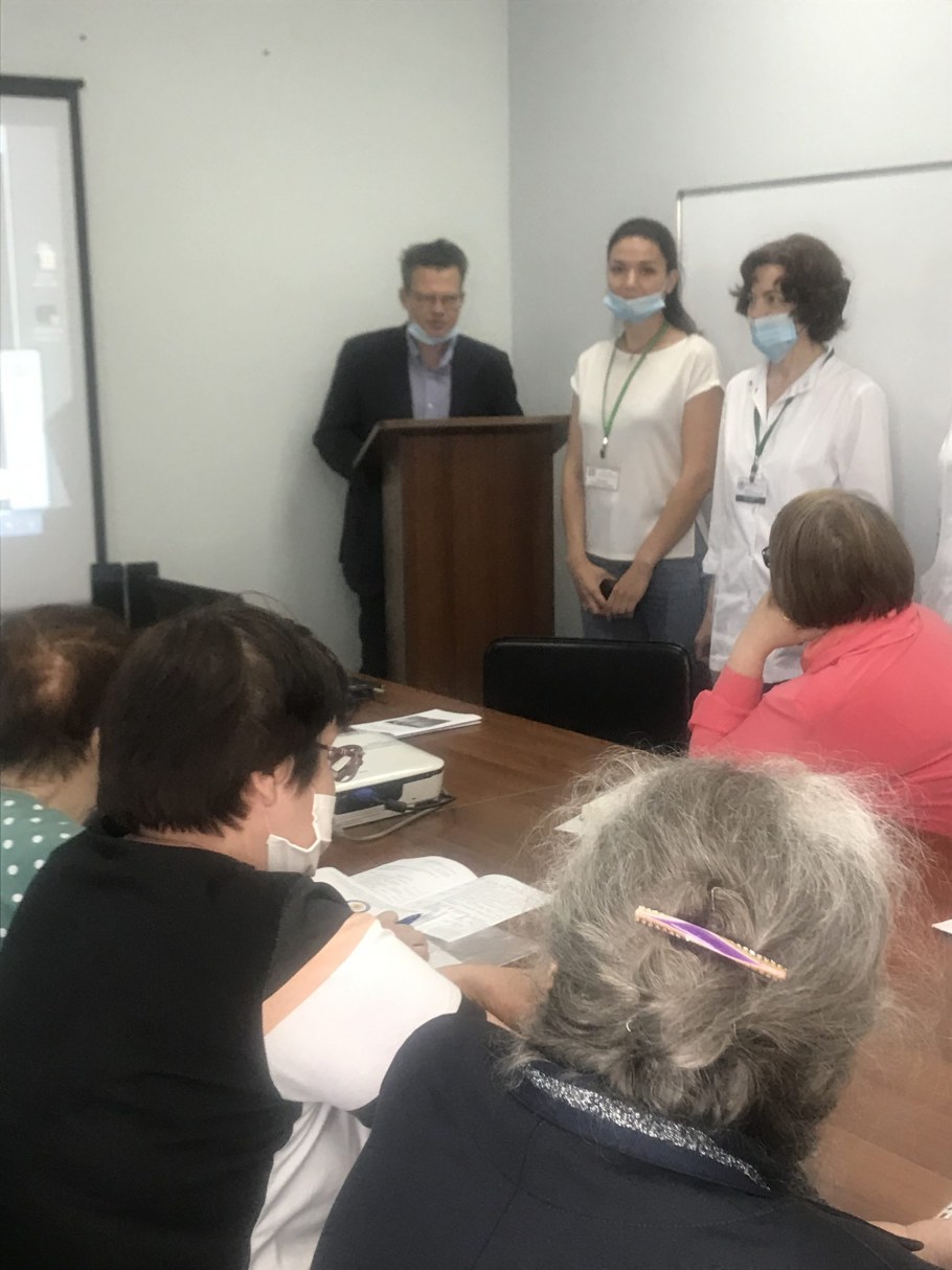 Верхнекурьинском геронтологическом центре