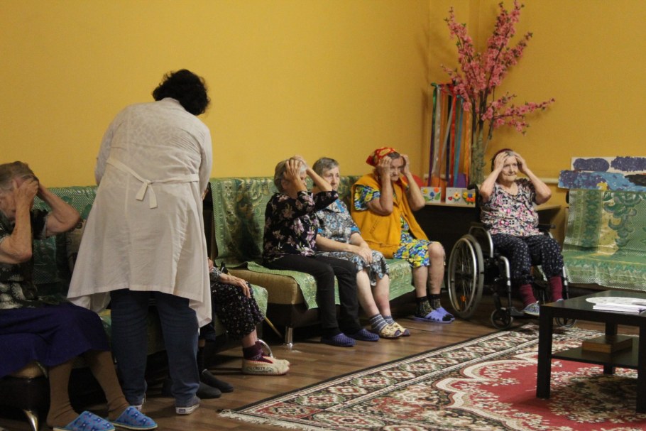 Дом престарелых в Уфе моя семья
