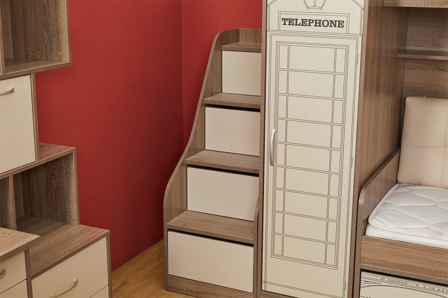 Хофф стол со стеллажом