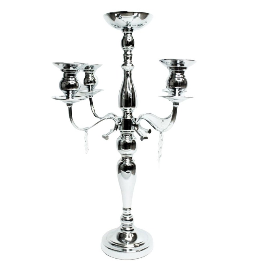 Silver Plated канделябр на 5 свечей 32936-05 argentato