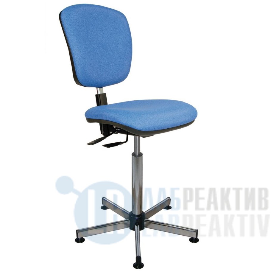 Стул лабораторный синий
