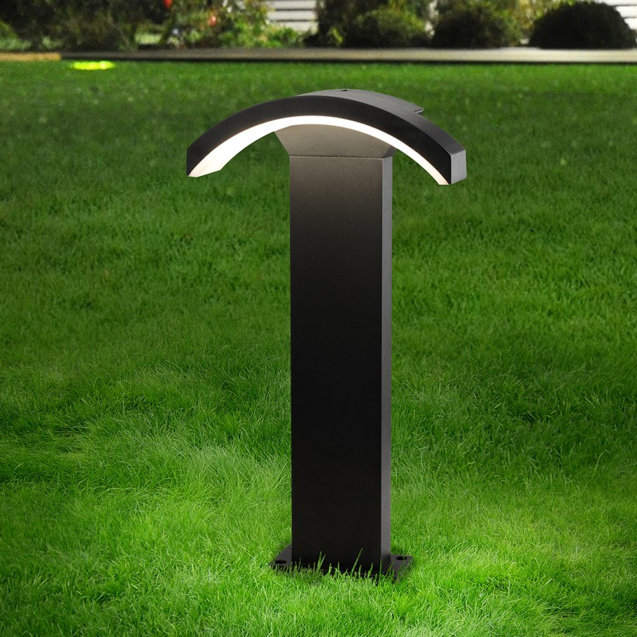 1677 Techno led черный Asteria f