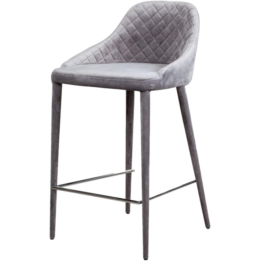 Стул Элис полубарный светло-серого цвета
