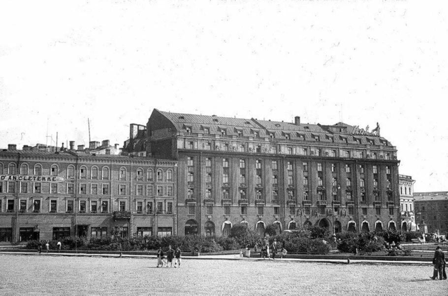 Гостиница Англетер Санкт-Петербург 1925