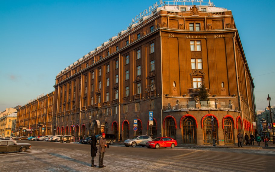 Гостиница Астория Санкт-Петербург Архитектор
