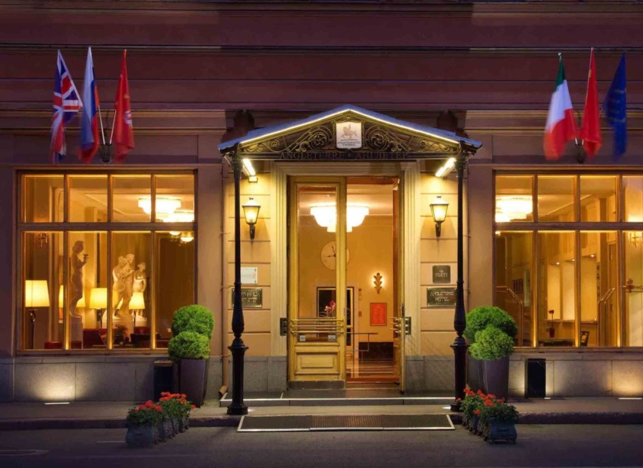 Англетер Санкт-Петербург отель логотип